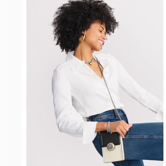 Brighton Black and Cream Mini Bag - Picture 7 of 15